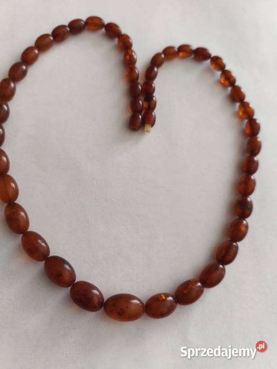 Naszyjnik Bursztyn Oliwki Vintage Białystok