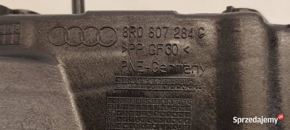 AUDI Q5 8R ŚLIZG ZDERZAKA PRAWY PRZÓD 8R0807284C dolnośląskie sprzedam
