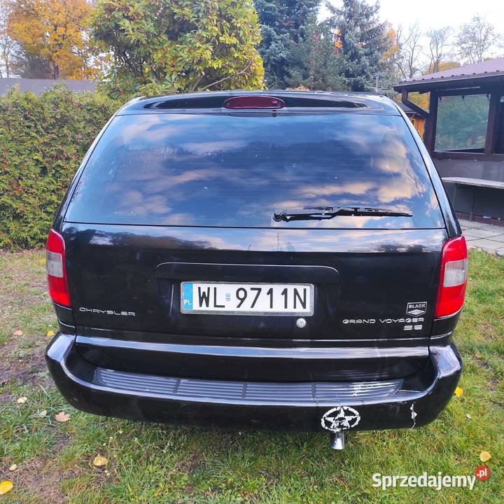 Chrysler grand Voyager 24 2004 r w gazie manual Zegrze Południowe