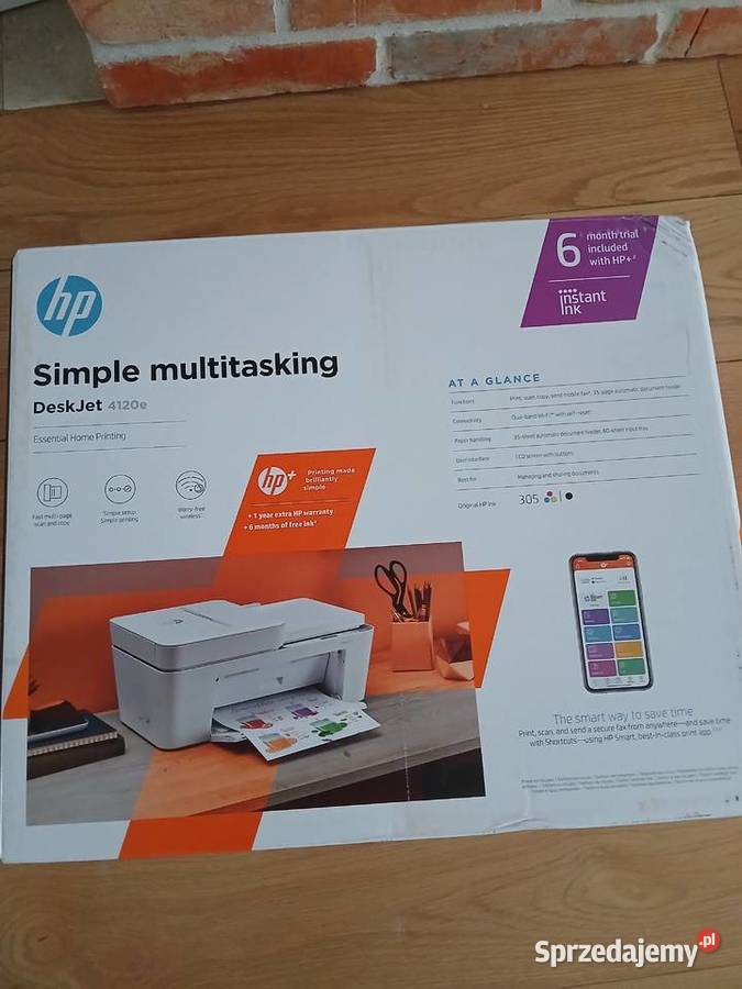 Drukarka wielofunkcyjna kolor HP DeskJet4120e Warszawa