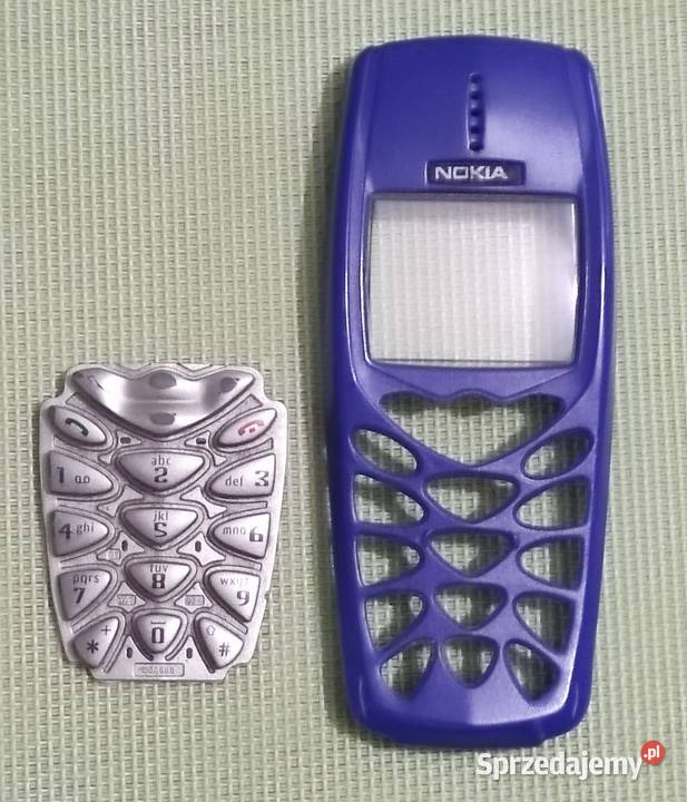 Obudowa niebieska NOKIA 3510i klawiaturka Okazja Pruszków