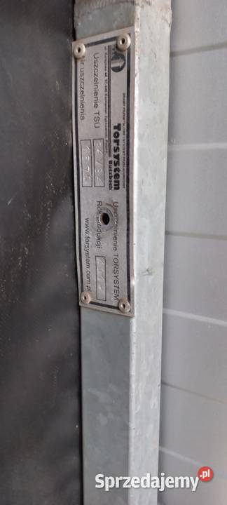 kurtyna rękaw do bramy