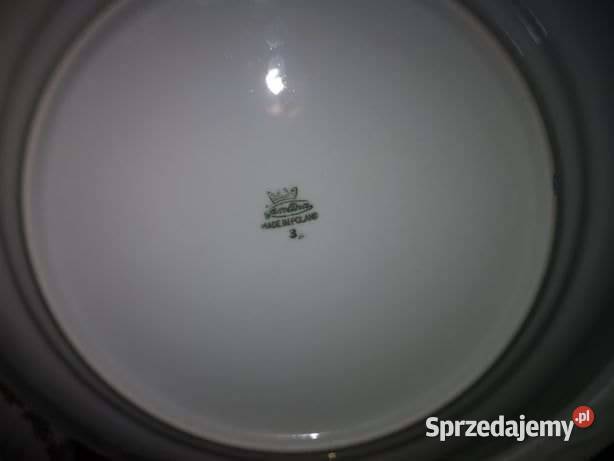 Serwis obiad Karolina Made in Poland 6 osób Porcelana i szkło pomorskie Gdańsk