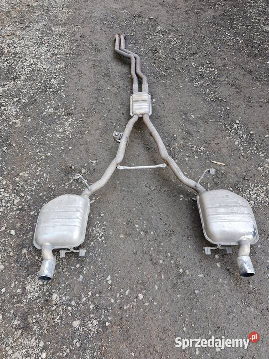 BMW 6 E63 E64 N52 WYDECH TŁUMIK ORYGINALNY