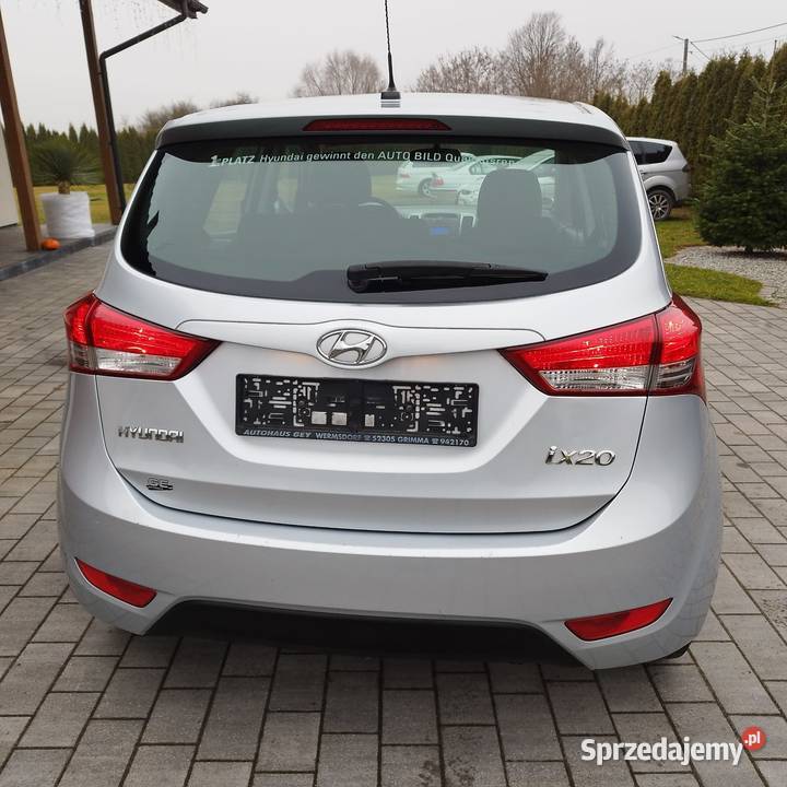 Hyundai ix20 2011r 14 benzyna 90 z Niemiec Łask
