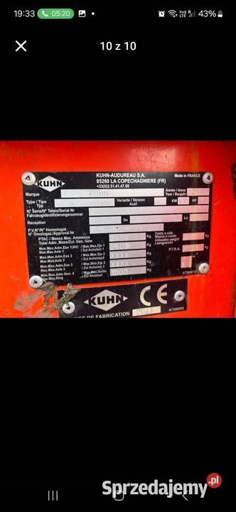 Paszowoz samozaladowczy nieuszkodzony Rolnictwo Turek