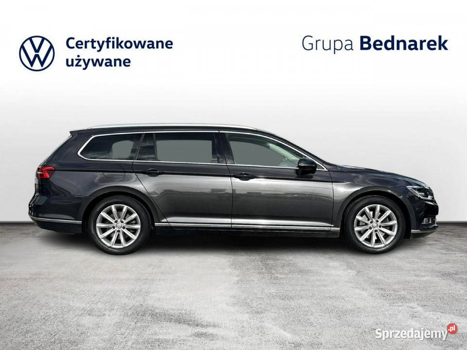Volkswagen Passat Bezwypadkowy Salon Polska szary łódzkie Łódź