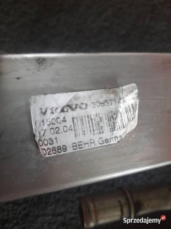 VOLVO 24D ZAWÓR EGR CHŁODNICA 30637142 Kielce