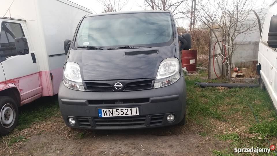 Nissan Primastar 25TD uszkodzony rozrząd Vivaro homologacja na ciężarowe