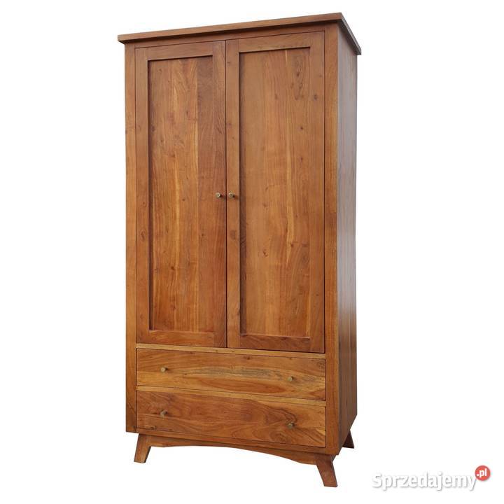Szafa drewniana BONN 100 z szufladami z akacji lubelskie Lublin