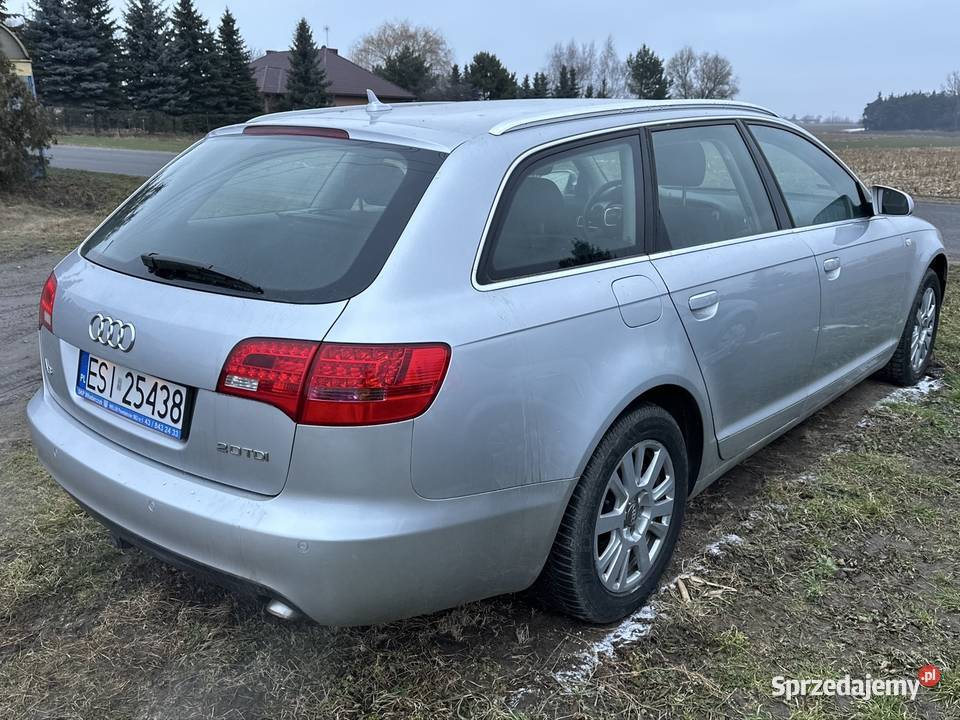Audi A6 C6 20 TDI automat 140 A6 Wieluń