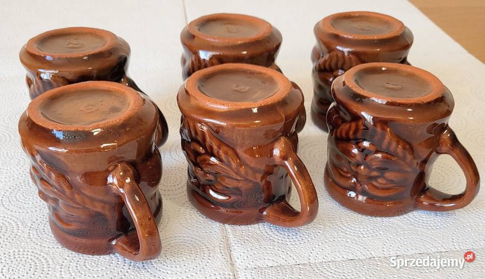 Filiżanki kpl 6 sztuk Porcelit lata 70 te PRL lubelskie sprzedam
