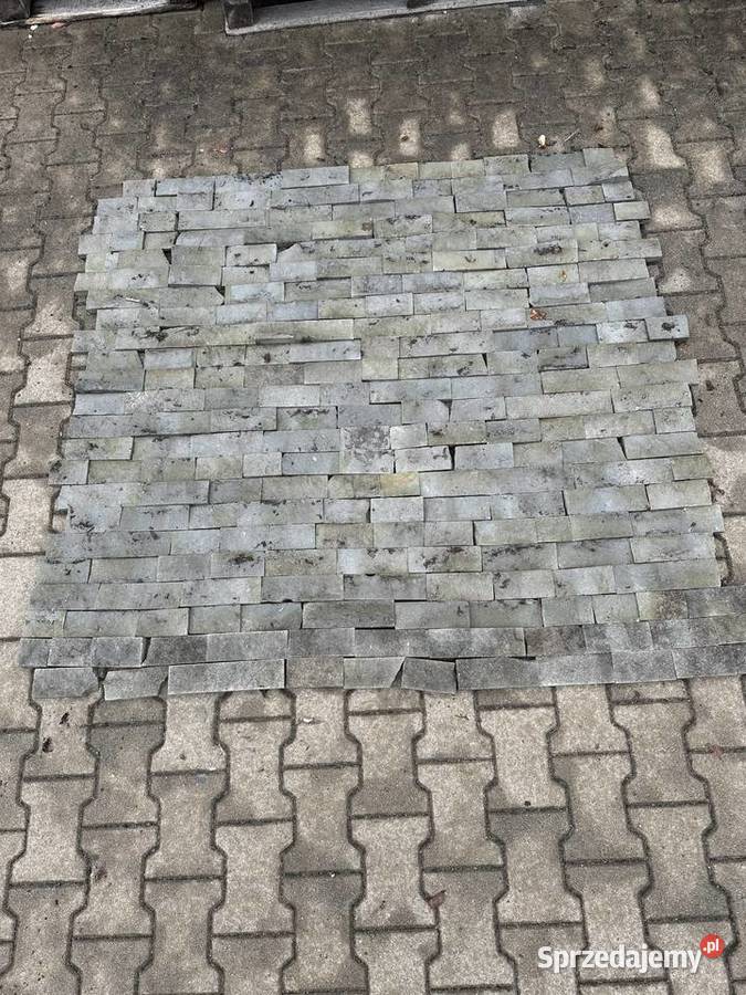 Piaskowiec naturalny na elewację łupany z pasów Opole sprzedam