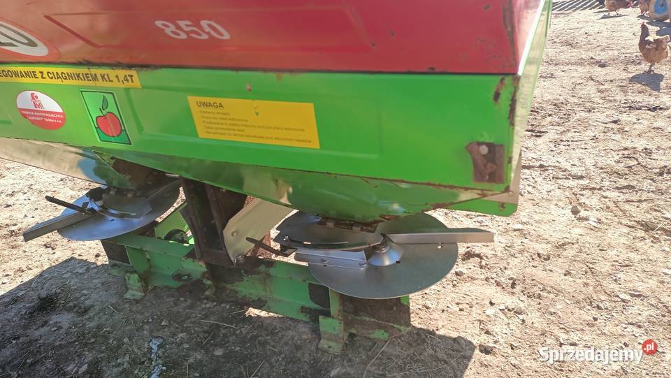 Rozsiewacz unia brzeg fmr mx 850 dwutalerzowy Mińsk Mazowiecki
