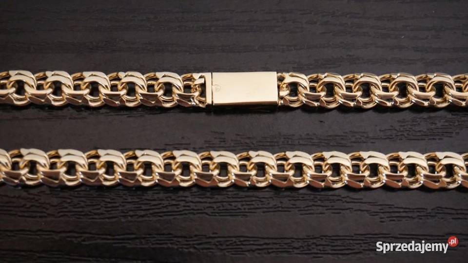 ZŁOTY ŁAŃCUSZEK GARIBALDI PIĘKNY GALIBARDI 125G Biżuteria dla Panów Warszawa