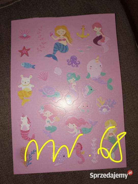 Naklejki rybki syrenki Siemiatycze