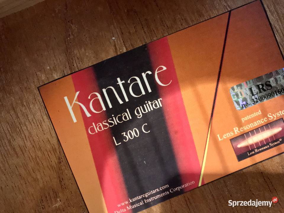 Fińska Kantare L300C gitara klasyczna 44 lity Warszawa sprzedam