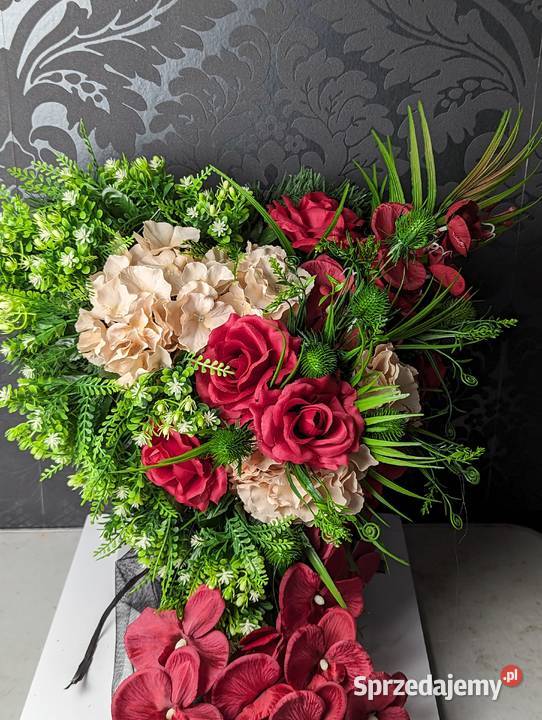 Wiązanka nagrobna DUŻA 105 długości Piękna Pałecznica-Kolonia