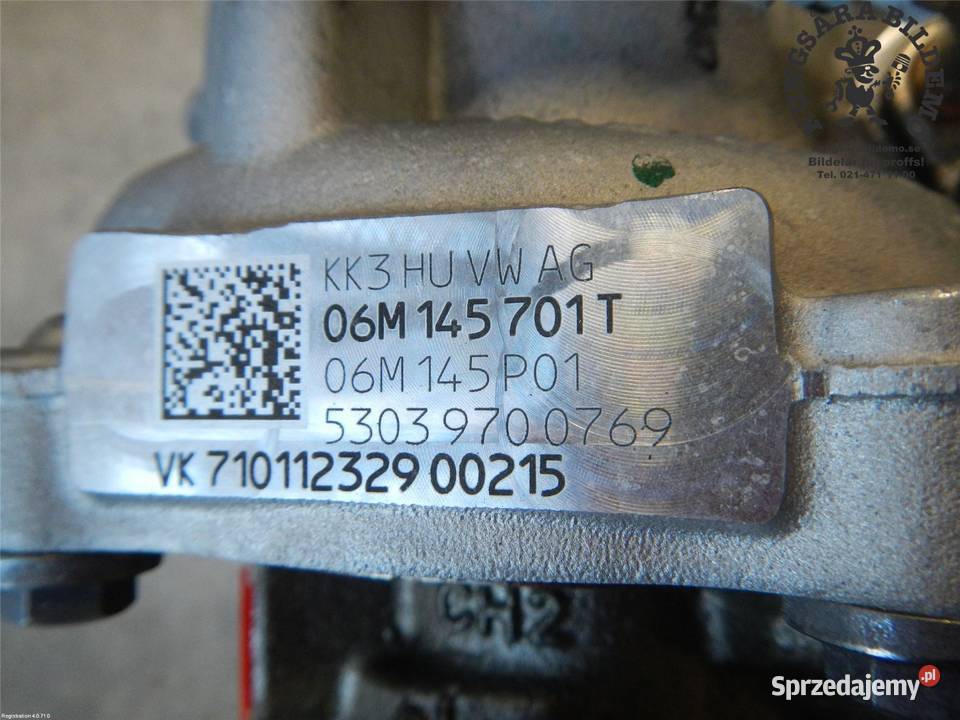 Komplet turbosprężarka lewa prawa 29 TFSI AUDI osobowe łódzkie Rogów