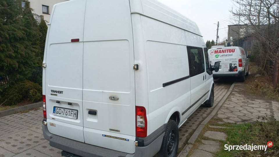 Ford Transit 4X4 Brygadówka 6 Osobowy Webasto Gdańsk
