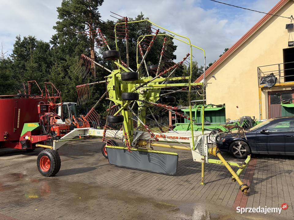 Zgrabiarka 2 karuzelowa Claas Liner 780