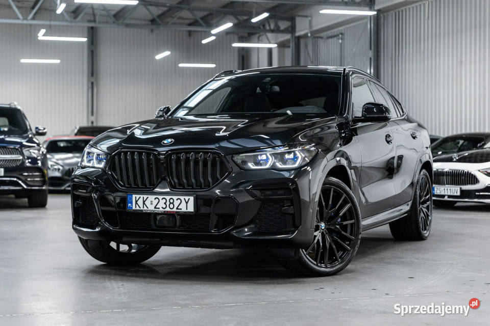 BMW X6 40d All Black Gwarancja 052027 Nowe opony isofix X6 Węgrzce