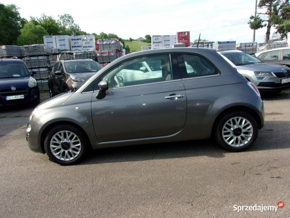 Fiat 500 Klimatyzacja Automat Ele szyby Ele wspomaganie kierownicy Cieszyn