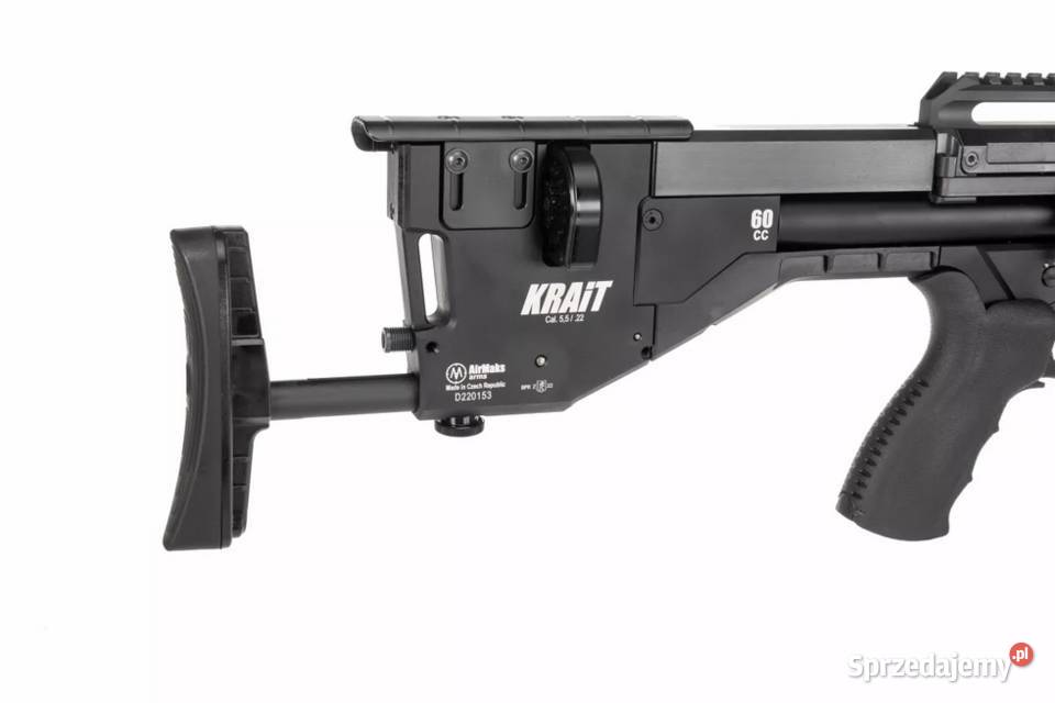 Wiatrówka AirMaks Krait L 635 mm Sporty strzeleckie i myślistwo Przyłęki