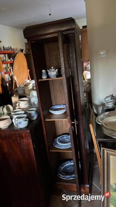 Słupek Szafka dębowa