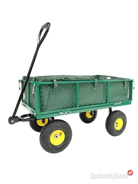 Wózek ogrodowy transportowy przyczepka Otwierane Taczki i wózki Krzepice