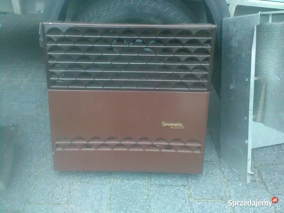 Piec podwójny z nawiewem do przyczepy Skokowa