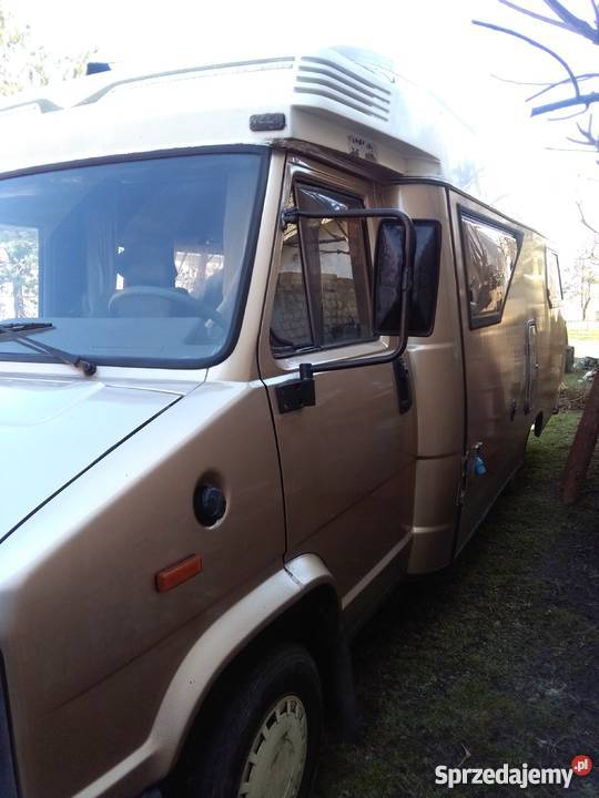 Kamper Fiat Ducato model HOBBY 600 Rok produkcji 1985 Gniazdów