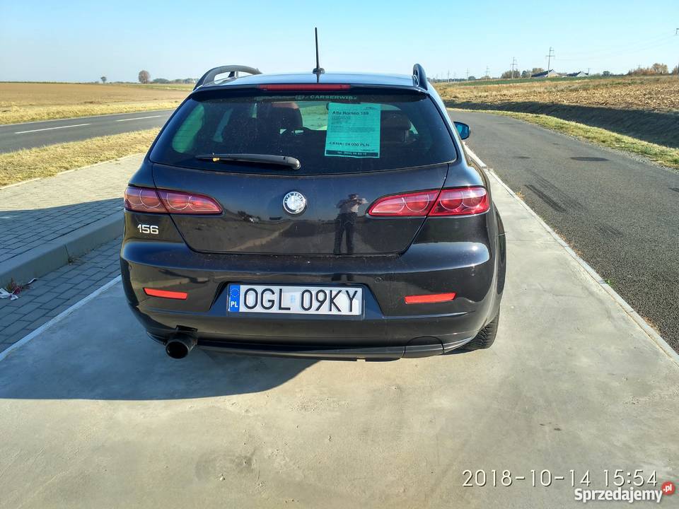 Bellissima Alfaromeo 159 Sportvagon automat skórzana tapicerka Głubczyce