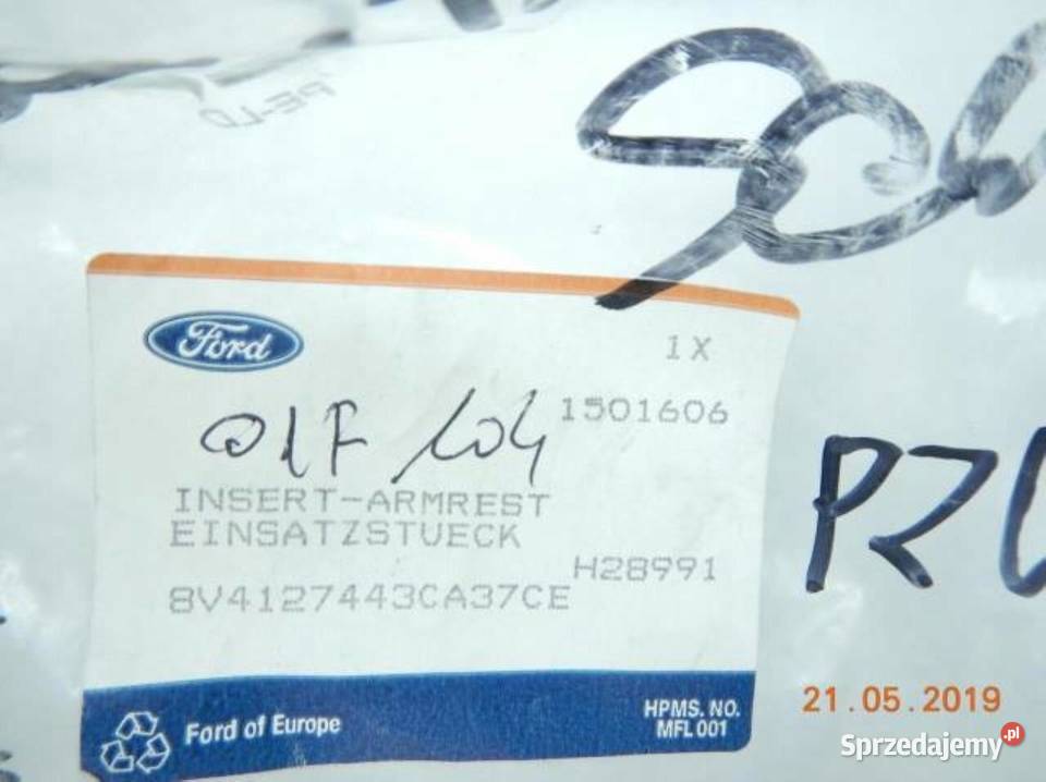 LISTWA PODŁOKIETNIKA DRZWI LEWY TYŁ FORD KUGA
