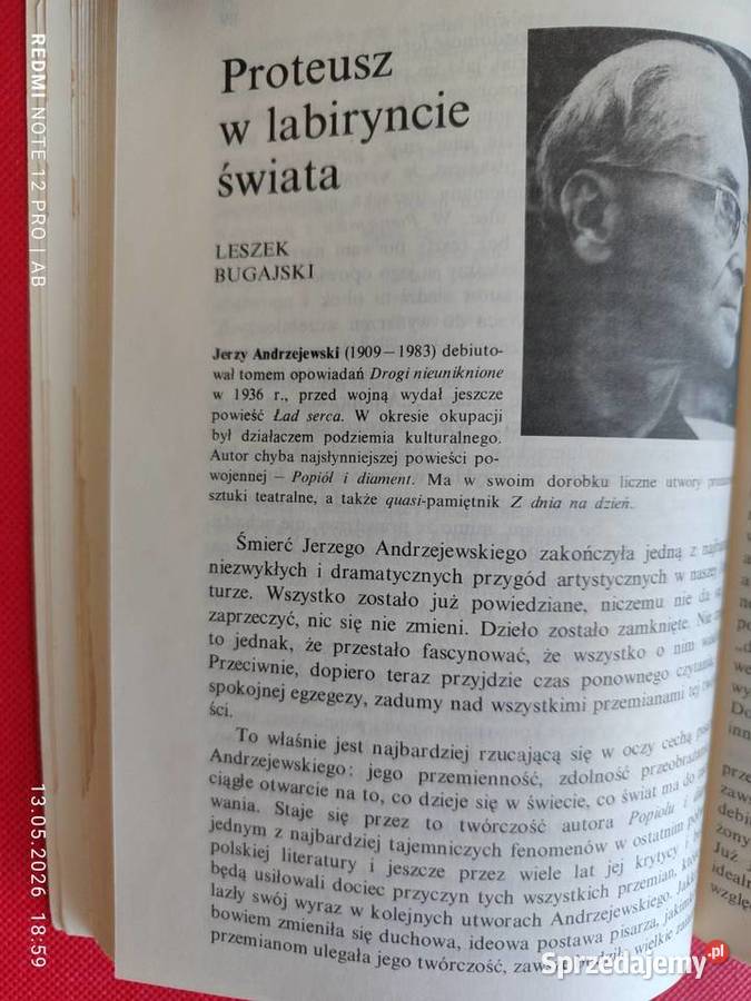 Lektury licealisty Szkice red W Pykosz i L Rok wydania 1986