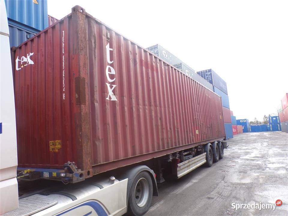 Kontener morski magazynowy budowlany 12 m 40 HC Magazynowanie podkarpackie Krosno