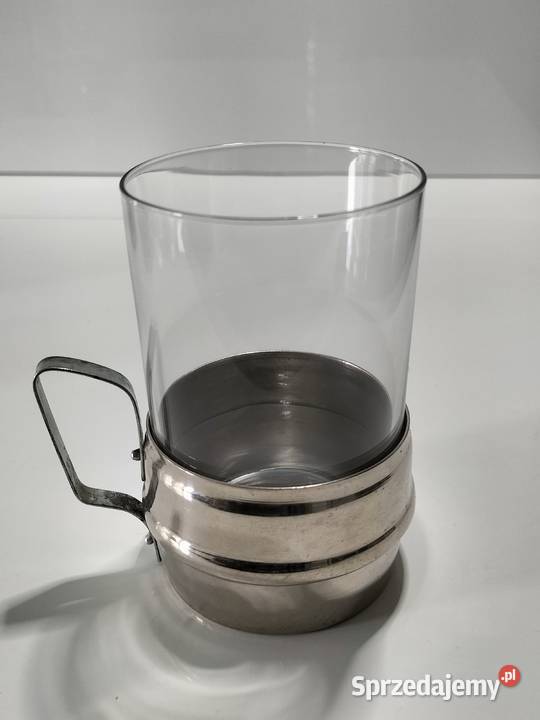 Koszyczki uchwyty podstakanniki szklanki PRL 10 Pozostałe Warszawa