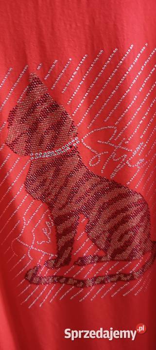 Bluzka z aplikacją z cyrkonii