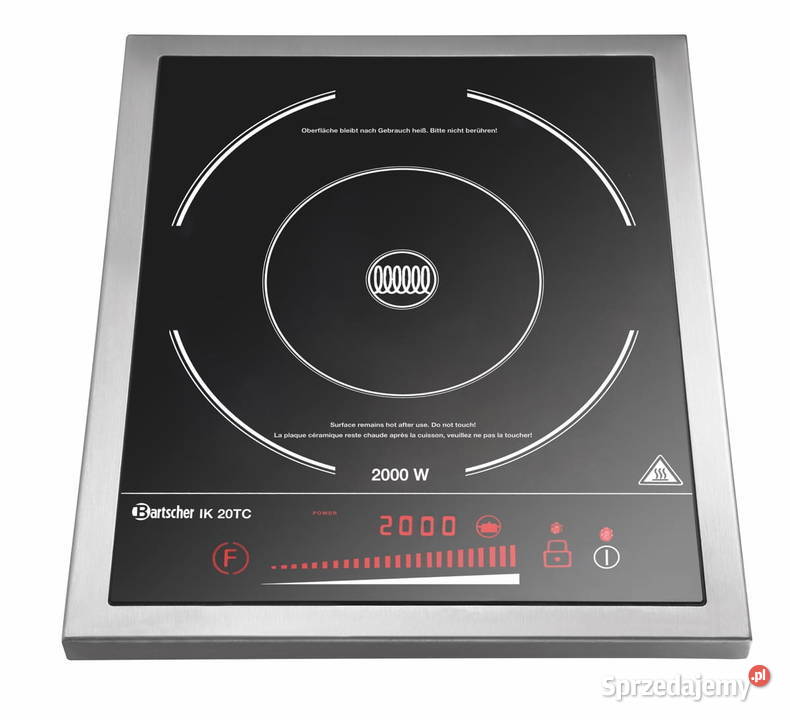 Elegancka kuchenka indukcyjna 2000W Bartscher