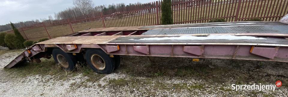 Naczepa niskopodwoziowa świętokrzyskie Końskie