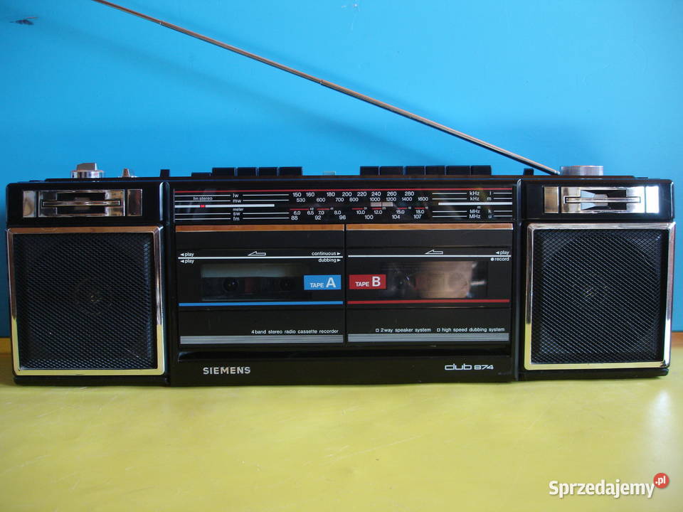Radiomagnetofon SIEMENS CLUB RM874 Zielona Góra