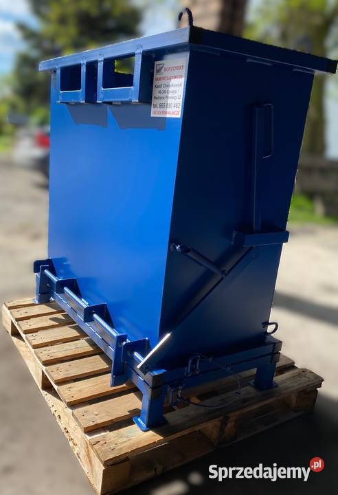 Kontener z otwieranym dnem 05m3 koliba Niedrzew Pierwszy