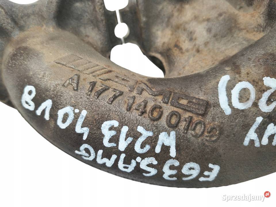 KOLEKTOR WYDECHOWY Mercedes W213 E63 AMG 40 V8 lubelskie Chełm
