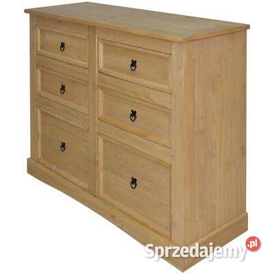 Komoda z sosny meksykański styl Corona 110x43x81 Warszawa