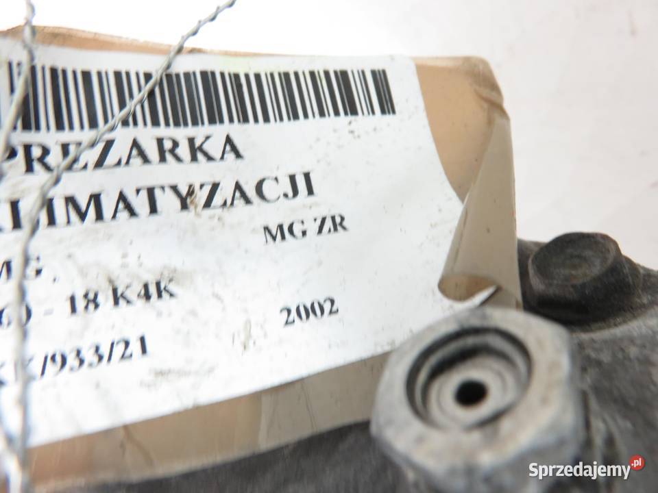 KOMPRESOR KLIMATYZACJI MG MG ZR 18 PB000100