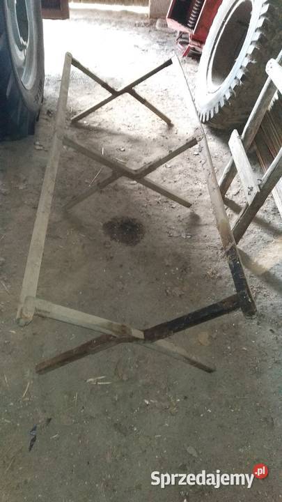drewniany stół składany bazarowy Witkowice