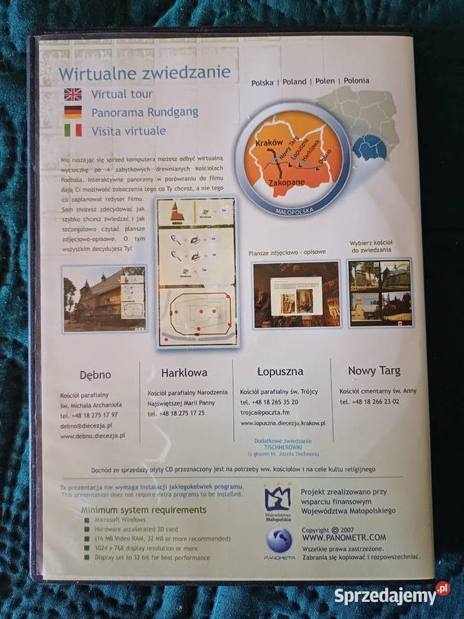 Gotyckie kościoły drewniane Podhala dokument Filmy małopolskie Kraków