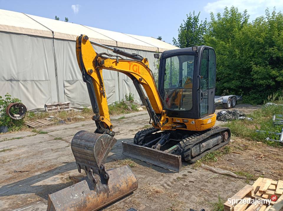 Koparka minikoparka JCB 8025 28t 3 łyżki nowy
