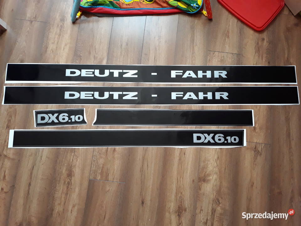 Naklejki na traktor DEUTZFAHR Dx 610 Dx 390 Pozostałe Wola Wiewiecka