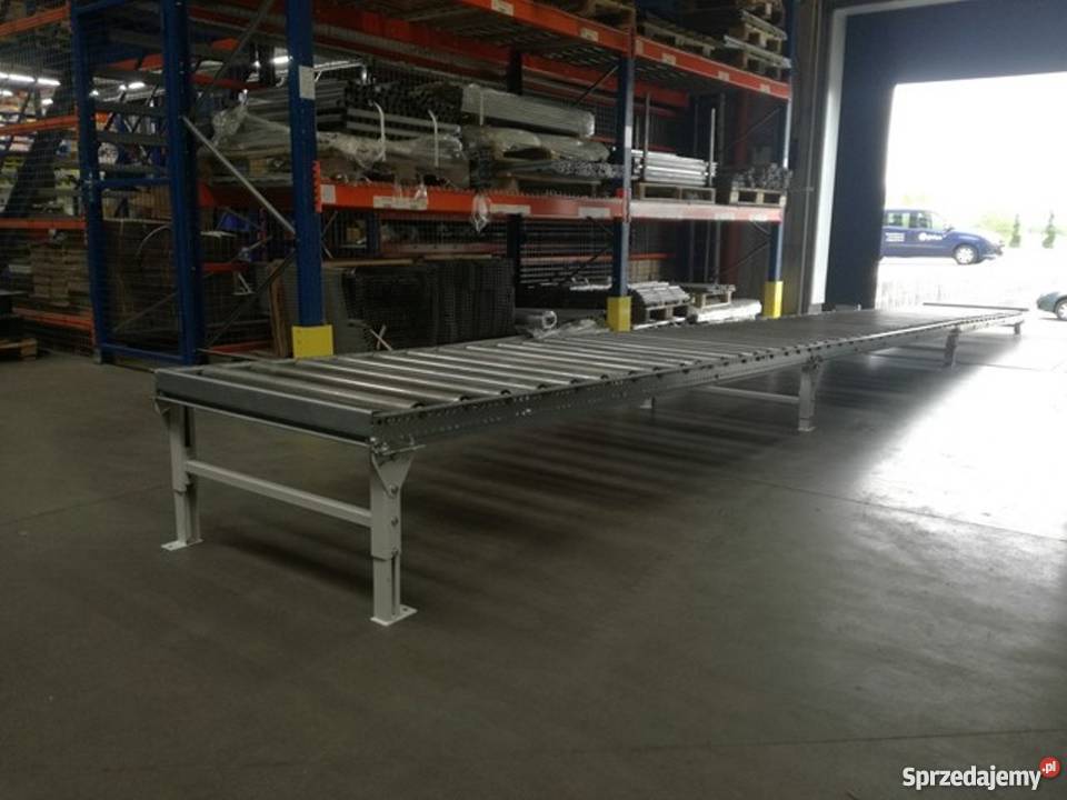 Przenośnik paletowy łoże rolkowe grawitacja Magazynowanie Chojnice